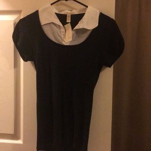 NWT top black